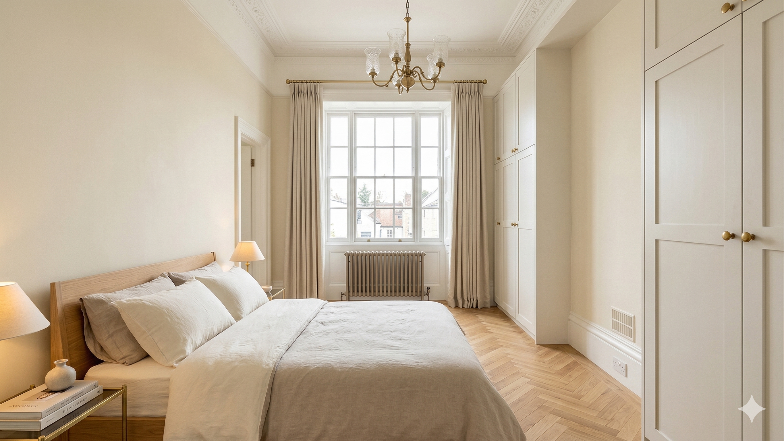 Bedroom after renovation render