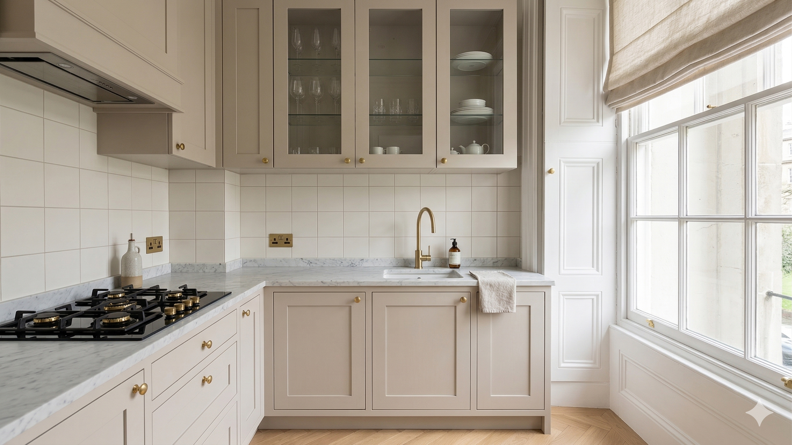 Kitchen after renovation render